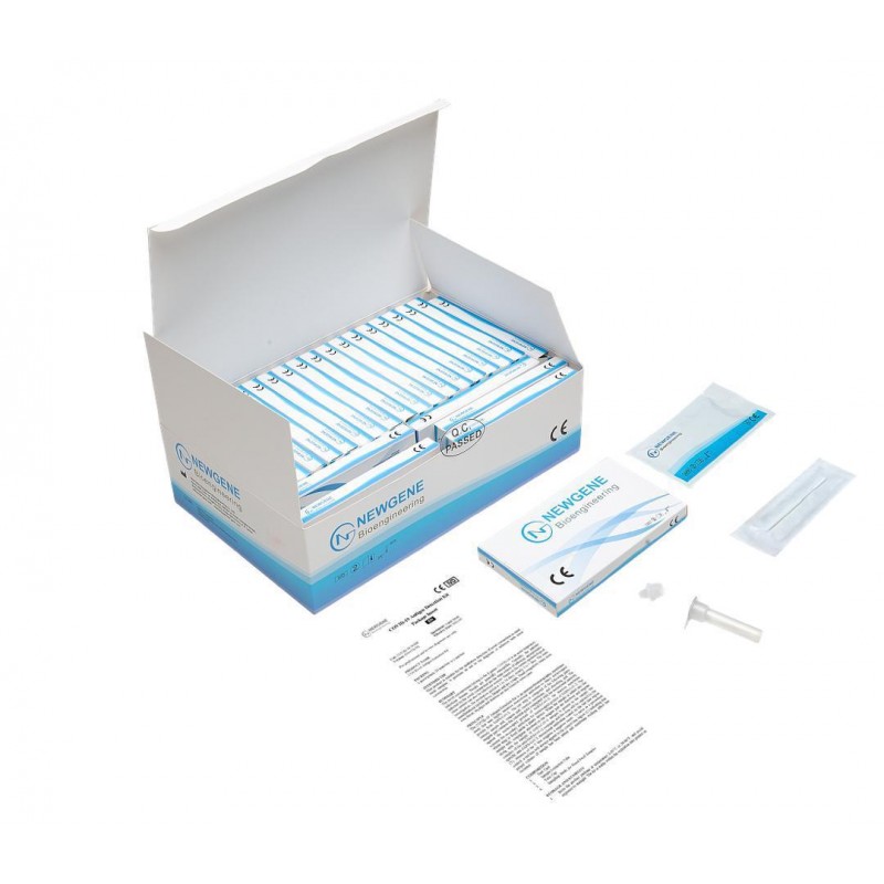 Newgene SARS‐CoV‐2 Covid‐19 Antigen Test Kit (Saliva) Box of 25 Tests
